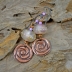 Summer Garden, Stunning Lampwork Beads swirling in soft pastel shades